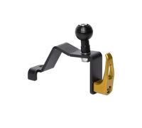 Himwqfuh GPS Soporte Navegaci para Zontes Zt150D 125m 150m 350D 350m 310m Gancho Almacenamiento Modificado Soporte Frontal Aleación Aluminio Teléfono Navegación(Gold)