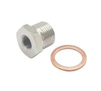 Himwqfuh Sonda Lambda Coche Adaptador Reductor Espaciador del Sensor De Oxígeno O2 De Escape M18 X 1,5 Mm A M10 X 1,0 Mm Coche Conjunto Sensor O2