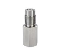 Himwqfuh Sonda Lambda Coche Adaptador Sensor Oxígeno Acero Al Carbono Comprobar Luz Motor Coche Adaptador Espaciador Sensor Oxígeno O2 Malla Catalítica Coche Conjunto Sensor O2(A)