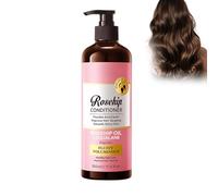 Hinapan Acondicionador de Rosa Mosqueta 500ml, Aceite de Escaramujo que Enriquece cada Fibra para, Reduce el Frizz, Aporta Suavidad y Brillo Intenso con un Aroma Duradero a Rosas