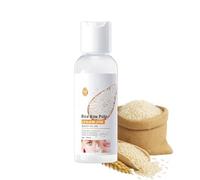 Hinapan Emulsión Pulpa de Arroz, Loción Exfoliante Suave 100ml, Jugo de Arroz Facial, Loción Forma Película Instante que Nutre, Suaviza la Textura, Proporciona una Luminosidad Translúcida