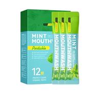 Hinapan Enjuague Bucal en Miniatura para Viaje 20 Unidades, Portátil para un Aliento Fresco en Cualquier Lugar, Solución de Higiene Oral Práctica, Ideal para el Bolso, el Trabajo(Menta)