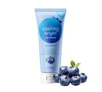 Hinapan Gel Limpiador Facial, Arándano Limpiador Antioxidante 100g, Textura en Gel que Purifica los Poros, Ilumina la Tez Opaca, Proporciona una Hidratación Refrescante