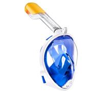 HINATAA Máscara de Buceo, 180°Panorámica Máscara de Snorkel (Azul, L/XL)
