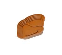 HINAYOSAN Anfibios Habitat - Plato de agua con diseño de escalones, lavabo equipado con rampa para tortugas que alimentan y remojan albercas escalonadas, accesorios de hábitat