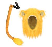 HINAYOSAN Auténtico juego de rol de animales con sistemas de ventilación para uso durante largas horas, escuela, drama, actividades familiares, fácil de llevar, Halloween