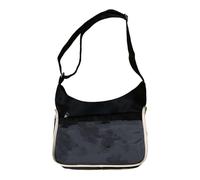 HINAYOSAN Bolso bandolera para mujer, estilo informal, simple, a la moda, estético, con ventana transparente, Itabag, Black, One Size