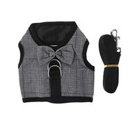 HINAYOSAN Bonito kit de arnés para hámster, cuerda ajustable para caminar, cómodo para jerbo, chinchillas, ardillas, animales pequeños, decoración de animales pequeños