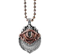 HINAYOSAN Colgante hecho a mano de presciencia del tarot: combina con la sabiduría cósmica, colgantes de tarot, rotación, collar de ojo que todo lo ve, gran cantidad, dijes para amantes, joyería