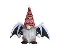 HINAYOSAN Decoración de gnomos de Halloween, diseño de muñeca sueca Tomtes Nisse escandinava, adorno de escritorio de cocina
