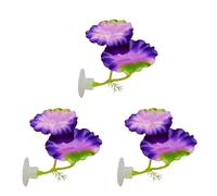 HINAYOSAN Decoración de hojas artificiales coloridas adecuadas para criar bettas y mejorar la estética del acuario, plantas realistas de peceras