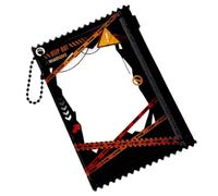 HINAYOSAN Elegante tarjetero de 7,6 cm para compras, organizado, práctica, funda de campus para estudiantes y trabajadores, cartera ligera para tarjetas, a