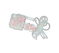 HINAYOSAN Funda protectora para cable con patrón de mariposa para adaptador de carga de 20 W y cable a prueba de golpes, accesorio de teléfono de mariposa