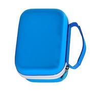 HINAYOSAN Funda rígida para cámara Seckton Deker, adaptador de carga, cable de disco, dispositivo electrónico, impermeable, a prueba de golpes, Blue