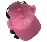 HINAYOSAN Gorro de algodón permeable para perro con correa regulable, protección solar, para cachorros, suministros para mascotas, peso ligero, béisbol para perros