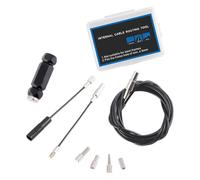 HINAYOSAN Guía ligera para cables de bicicleta, herramienta de enrutamiento, guía con enchufe de liberación rápida adecuada para entusiastas del ciclismo, técnicos profesionales