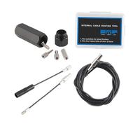 HINAYOSAN Guía ligera para cables de bicicleta, herramienta de enrutamiento, guía con enchufe de liberación rápida adecuada para entusiastas del ciclismo, técnicos profesionales