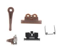 HINAYOSAN Juego de repuesto de resorte de recortadora todo incluido resistente a la corrosión, piezas de ABS de alta durabilidad para 8148 8591, kit de interruptores de ranurado deslizante de