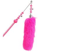 HINAYOSAN Juguete de juguete interactivo con tira de felpa de color brillante para varita de burla con sonido para kit de varita de peluche