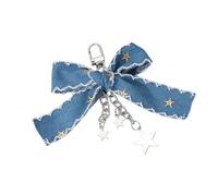 HINAYOSAN Llamativo colgante de borlas de estrella de Jean para decoración de bolsas o llavero de cadena de teléfono, accesorios multifuncionales con borlas