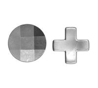 HINAYOSAN Mando de juego para actualizaciones de teclas redondas con botón de dirección, accesorios para juegos, instalación sencilla