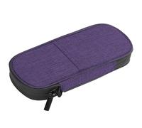 HINAYOSAN Organizadores de viaje funcionales, bolsas de almacenamiento de control de temperatura con cremalleras, materiales resistentes y portátiles, resistentes y refrigerantes de viaje, Purple