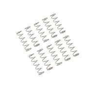 HINAYOSAN Paquete de 10 resortes de repuesto de rueda de desplazamiento de acero inoxidable para G500 G502 suaves juegos y reparación de oficina, resortes de polea de acero inoxidable