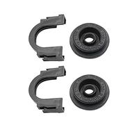 HINAYOSAN Para T30 T31 - Soporte de montaje de goma para juntas de radiador superior 21506-4M400 21507-4M400 21542-CA000 21542-CA000, kit de montaje de junta superior, soporte de goma