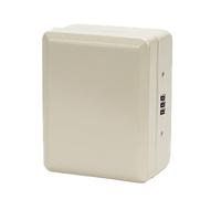 HINAYOSAN Práctica caja fuerte de ABS con interior espacioso y construcción resistente al óxido para alquileres vacacionales, caja fuerte montada en la pared