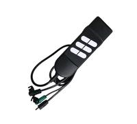 HINAYOSAN Práctico interruptor reclinable Plug And Play con 6 teclas para motores de elevación de sillas, diseños resistentes, interruptores remotos para sofá eléctrico