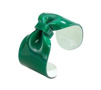 HINAYOSAN Pulsera de resina con diseño de lazo de gran tamaño, ajustable, ligera, cómoda, para uso diario, versátil y a la moda, talla única, como se describe