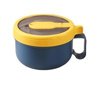 HINAYOSAN Recipiente hermético reutilizable para alimentos con asas ergonómicas, apto para lavavajillas y polipropileno para el almuerzo