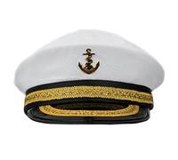 HINAYOSAN Sombrero de capitán de fiesta de marineros para bailes de máscaras, cosplay, Halloween, juego de rol, cosplay, fotografía, accesorios