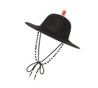HINAYOSAN Sombrero de recreación histórica, sombrero de celebración cultural, cómodo de llevar para celebraciones tradicionales, accesorio de disfraz histórico