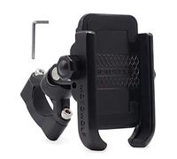 HINAYOSAN Soporte de teléfono para bicicleta, abrazadera de manillar de protección completa, soporte para teléfono celular para bicicleta, motocicleta, teléfono y coche