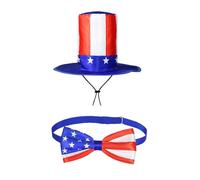 HINAYOSAN Traje de gansos del 4 de julio, día de la independencia, trajes patrióticos de gansos, pórtico, ropa de gansos con banderas de Estados Unidos, disfraz patriótico de gansos