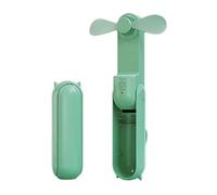 HINAYOSAN Ventilador plegable y recargable con USB para escritorio, resistente para oficina, viajes, exteriores, clip USB