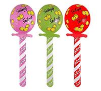 Hinchable Chupachús 72cm Infantil Divertido Fiesta Novedad Accesorio Colores NUEVO