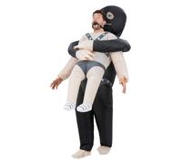 Hinchable Gimp Disfraz Despedida de Soltero Adultos Inflable Comdey Fuera