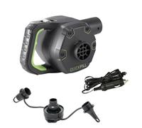 Hinchador Eléctrico Recargable 650 L/min, 220-240V y 12V, 19,6x14,5x12,5 Cm, Blanco