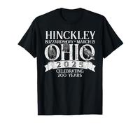Hinckley Township 2025 Turquía Buzzard Regreso de marzo 200 años Camiseta