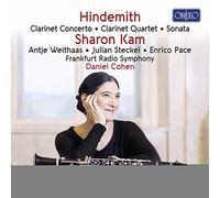 Hindemith : Concerto, quatuor et sonate pour clarinette. Kam, Weithaas, Steckel, Pace, Cohen.