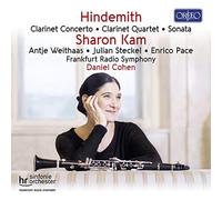 Hindemith : Concerto, quatuor et sonate pour clarinette. Kam, Weithaas, Steckel, Pace, Cohen.