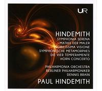 Hindemith dirige Hindemith : Oeuvres orchestrales. Brain.
