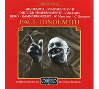 Hindemith: Symphony in B / Die Vier Temperamente / Berg: Kammerkonzert (1994-07-23)