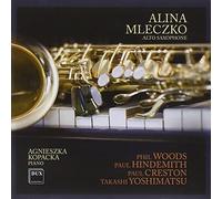 Hindemith, Woods : Saxophone alto et piano. Mleczko, Kopacka.
