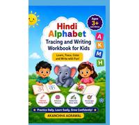 Hindi Alphabet Tracing and Writing Workbook for Kids