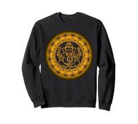 Hindou Ganesh Puja Elefante Dios India Meditación Yoga Murti Sudadera