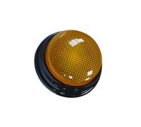 hindraem Botones de Sonido con luz, Divertido Juguete Interactivo de Aprendizaje para niños, Regalo para Perros y Mascotas, excelente para Noches de Trivia y, Amarillo, 90x40 mm