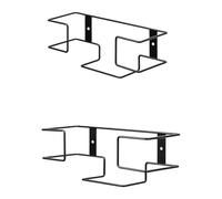 hindraem Caja de rejilla de alambre para montar en la pared para organizar guantes de látex que ofrece una solución de almacenamiento práctica para